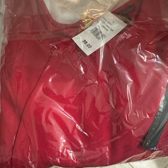 Felicity & Coco Red Pencil Dress - Picture 5 of 5